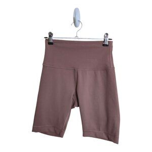 Lululemon Shorts Women 4 Wunder Train High Rise Bike 8" LW7BH0S Gym Athleisure